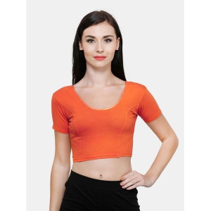 vami-orange-readymade-without-pad-cotton-blend-womens-blouse-pack-of-1-none