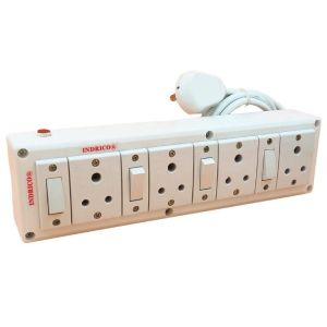 indrico-3-pins-multi-outlet-extension-boards-with-individual-switch-white