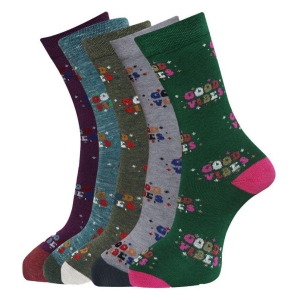 dollar-multicolor-cotton-womens-mid-length-socks-pack-of-5-none