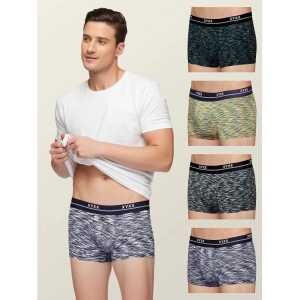 XYXX - Multicolor Modal Mens Trunks ( Pack of 5 ) - None