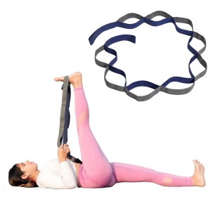 Loop Yoga Stretch Belt-Blue