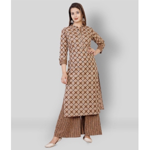 jc4u-brown-straight-cotton-womens-stitched-salwar-suit-pack-of-1-m