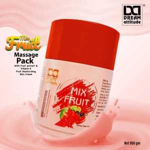 DREAM attitude Mix Fruit Massage Pack: Fruity Skincare for a Luxurious Spa-Like Experience-900ml