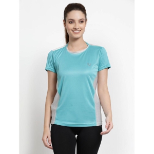 Uzarus Green Polyester Tees - Single - None