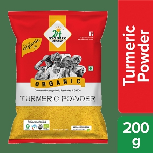 24 mantra TURMERIC POWDER  200 GMS