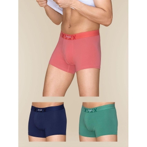 XYXX - Multicolor Cotton Mens Trunks ( Pack of 3 ) - XL, Multicolor