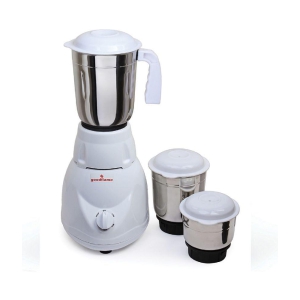 Goodflame Fest Mixer Grinder 500 Watt 3 Jars Stainless Steel Mixer Grinder(Mixer Grinder,White)