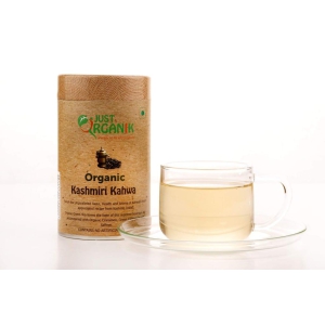 Just Organik Kashmiri Kahwa Tea 75 gm, 100% Organic