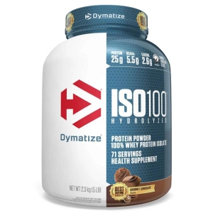 Dymatize ISO 100 Hydrolyzed - 100% Whey Protein Isolate-5 lbs / Gourmet Chocolate