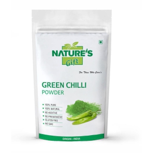 Nature''s Gift GREEN CHILLI Powder 400 gm