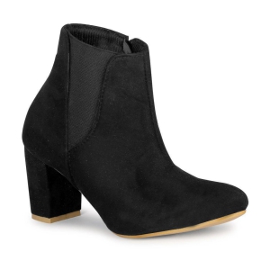 Commander - Black Women's Ankle Length Boots - None