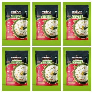 Freshway Ready To Eat Vegetable Upma Home Style Pack Of 6