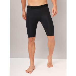 Technosport Black Polyester Trunk Single - L