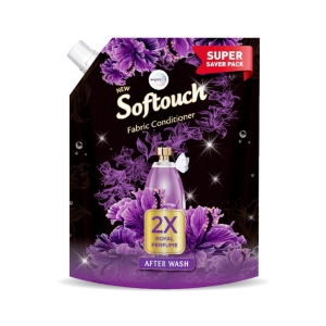 Softouch Fabric Conditioner 2X Royal Perfume 2L|SUPER SAVER PACK | Suitable for All Clothes