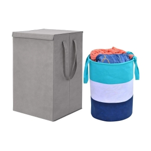 SH NASIMA Grey Laundry Bag