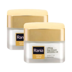 Rania Youth Gold Lifting Day Cream SPF25PA++IR 45gm Pack Of 2