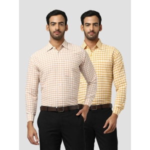 DESHBANDHU DBK - Multicolor Cotton Regular Fit Mens Casual Shirt (Pack of 2 ) - None