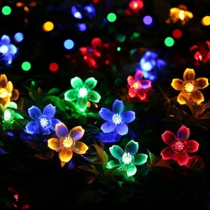 14 LED Series Lights for Festival Decoration Indoor Outdoor (Multicolor)-Free Size