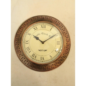 Beautiful Vintage Style Wooden Handcrafted Wall Clock