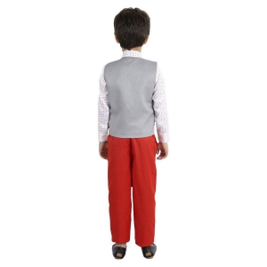 Fourfolds Boy's 3-Piece Suit (FC059) - None