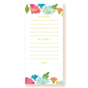 Make things happen Long Notepad