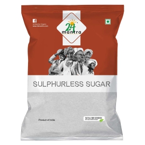 24 mantra SULPHURLESS SUGAR  500 GM