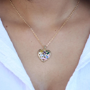 engraved-cz-heart-pendant-chain-gold