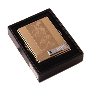 GREYFIRE - Gold Iron Cigarette Holder ( Pack of 1 ) - Gold