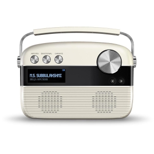 Saregama Carvaan Tamil Digital Audio Player (Porcelain White)