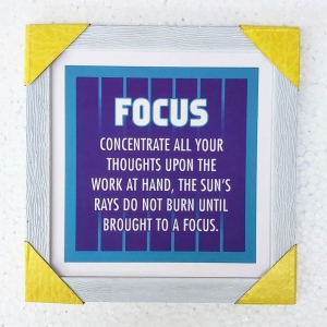 Motivational Quotes Wall Frame @ Factory price 8X8