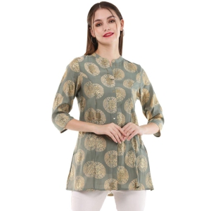 SHOPPING QUEEN Womens Modal A line Short Kurti