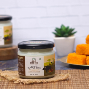 A2 Desi Buffalo Ghee | Curd Churned-300 ML