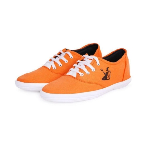 Kzaara Sneakers Orange Casual Shoes - 6