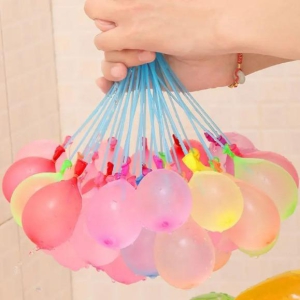 111 Balloons Fill in 60 Seconds Self Sealing Water Balloons-Free Size