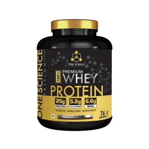 One Science 100% Premium Whey Protein + Free Shaker (Only with 5lb)-Strawberry White Chocolate / 2.27Kg