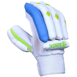 Rmax - White Batting Gloves ( 1 Pair ) - L(Men)