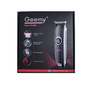 KAVISON Geemy GM-6050 T-Blade 1 to3 mm Adjustable Professional Rechargeable Hair trimmer Hair Clipper For Men, Trimmer For Men Shaving, Savings Machine, 70 Min Coddles Use, Black