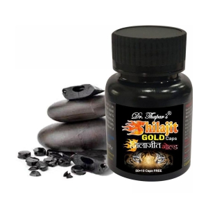 Dr. Thapar’s POWER BOOSTER SHILAJIT I SHILAJEET GOLD Capsule 50+10 Free