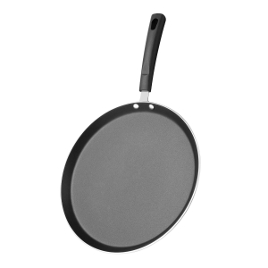 Fackelmann Quartz Nonstick Flat Tawa 28Cm | Greblon German Technology | Non-Toxic PFOA & BPA-Free | Induction Base - All Stoves | Anti-scratch, Cool Handle, Even Heating