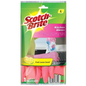 Scotch brite Kitchen Gloves Large 1 Pcs