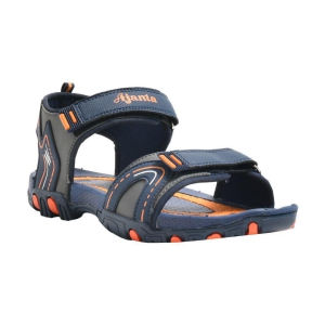 Ajanta - Navy Mens Floater Sandals - None