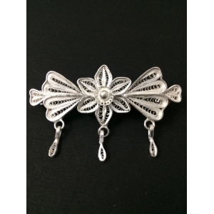 Silver Hair Clip