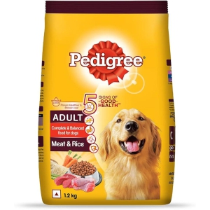 Pedigree Adult Dry Dog Food Food, Meat & Rice 1.2 kgs