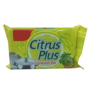 Citrus Plus Dishwash Bar 125 gm