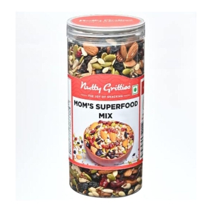 nutty-gritties-moms-superfood-mix-650g-roasted-almond-seeds-raisins-black-currant-cranberries-blueberries-resealable-jar