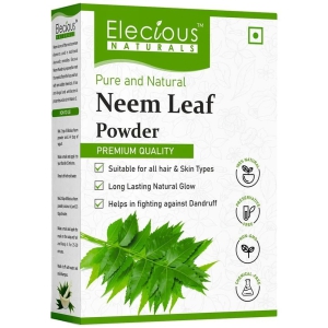 Elecious 100% Natural Neem Powder for Face and Hair (200 Grams) | Anti-Pimple and Anti-Bacterial