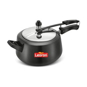 LEORON HANDI 5 L Hard Anodized InnerLid Pressure Cooker With Induction Base