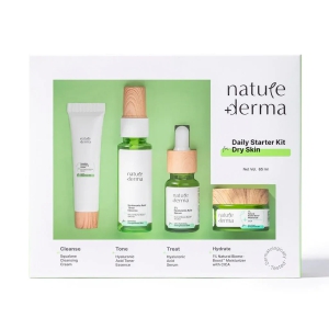 Daily Routine Starter Kit For Dry Skin - Nourished, Strengthened skin with Natural Biome-Boost™ - 65ml