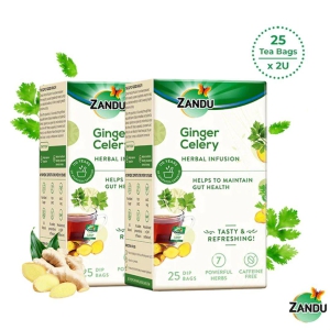 Ginger Celery Herbal Infusion (25 Tea Bags)(Buy 1 Get 1)