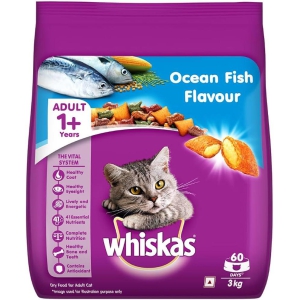 Whiskas Adult (+1 year) Dry Cat Food Food, Ocean Fish Flavour 7 kgs